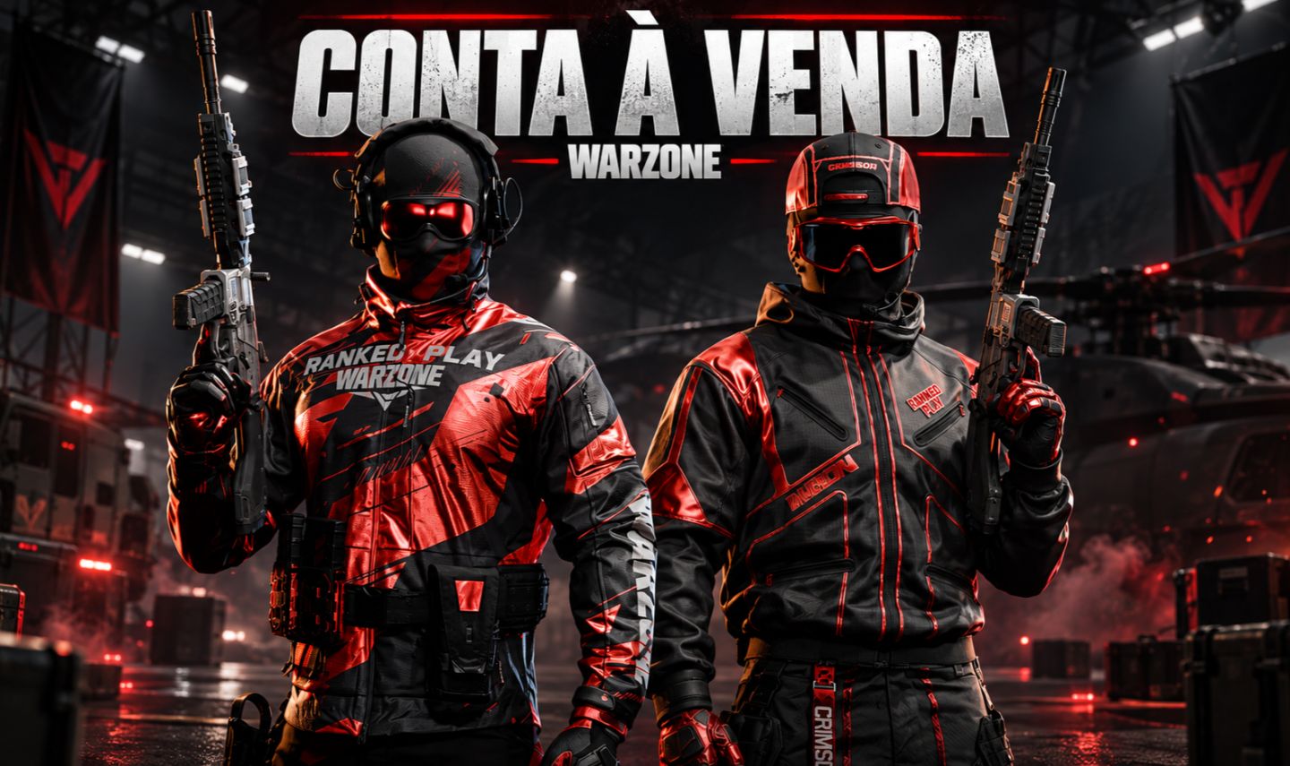 Conta B07/Warzone rank Carmesim