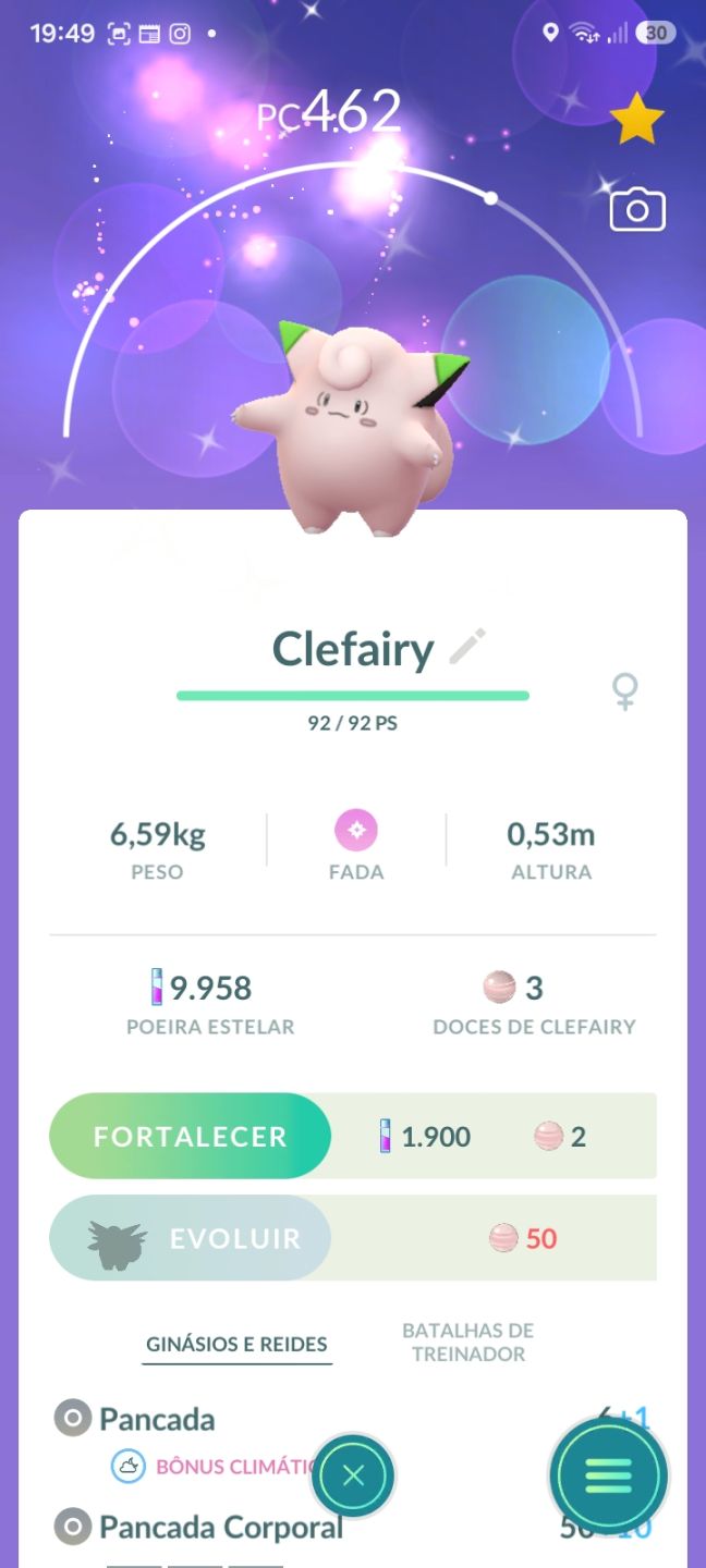 Conta Pokémon GO Mewtwo 100% Hundo na Master Ball+Zygarde+Clefairy Shiny+Sableye