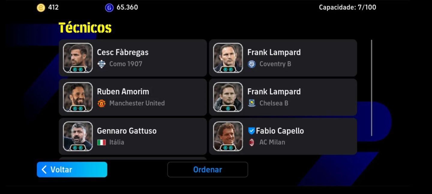 CONTA EFOOTBALL COM 3230 DE FORÇA COM DEL PIERO E AGUERO META + JOGADORES RAROS