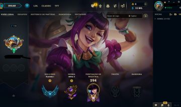 Conta de lol platina 1+riven emissaria+ skin ultimate udry (preço flexivel)