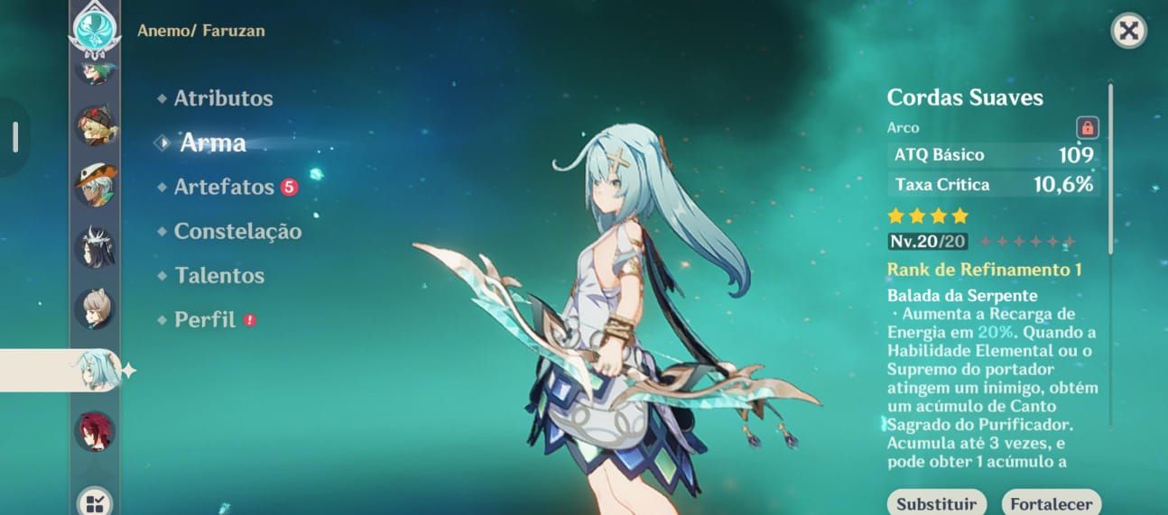 Mikuzi c1 + Odette + Furina c1 + Escoffier e Ineffa