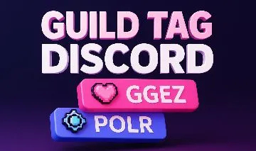 DISCORD SERVIDOR COM TAG DE GUILDA LIBERADA