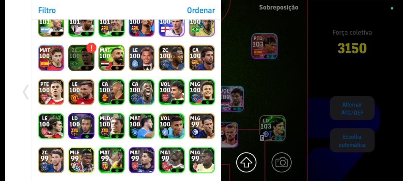 CONTA RARA DESDE DO PES 2020, TIME FULL ICONE/ LEGEND E COMPLETA.
