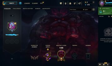 Conta Nível 30 - Hand-leveled - Yasuo Tinta Sombria - 57K de EA
