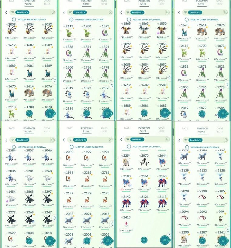 CONTA POKEMON GO LEVEL 65 | 190 LENDARIO | 158 BRILHANTE | ZACIAN E MEWTWO IV100