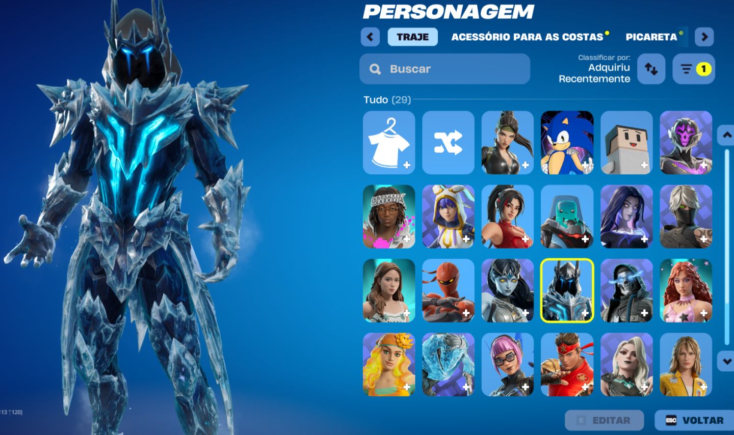 Conta do fortinite com 59500 Vbucks ou Vbucks a parte