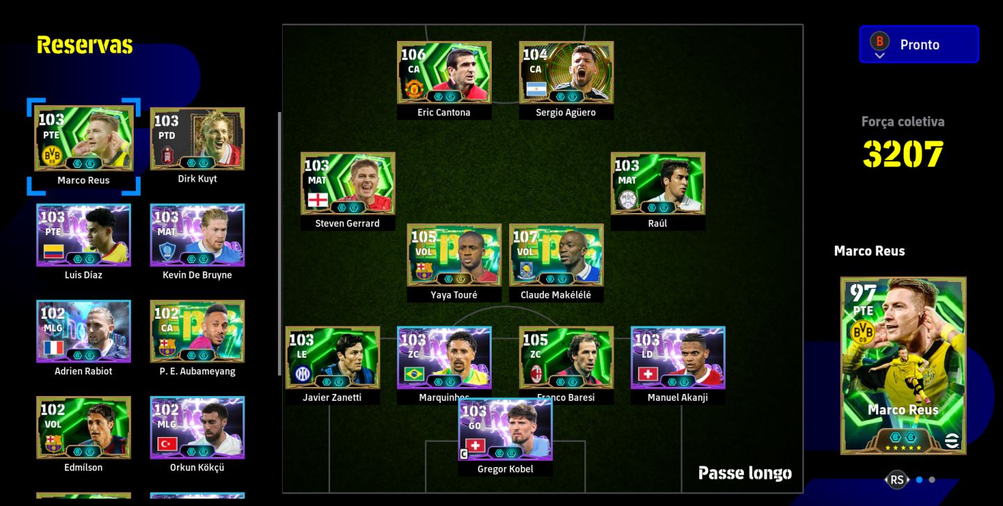 CONTA EFOOTBALL STEAM /MOBILE COM EPICOS E SHOWTIME!
