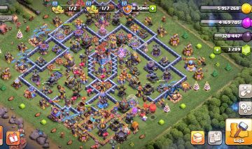 Conta Clash of Clans de alto nível! CV 18