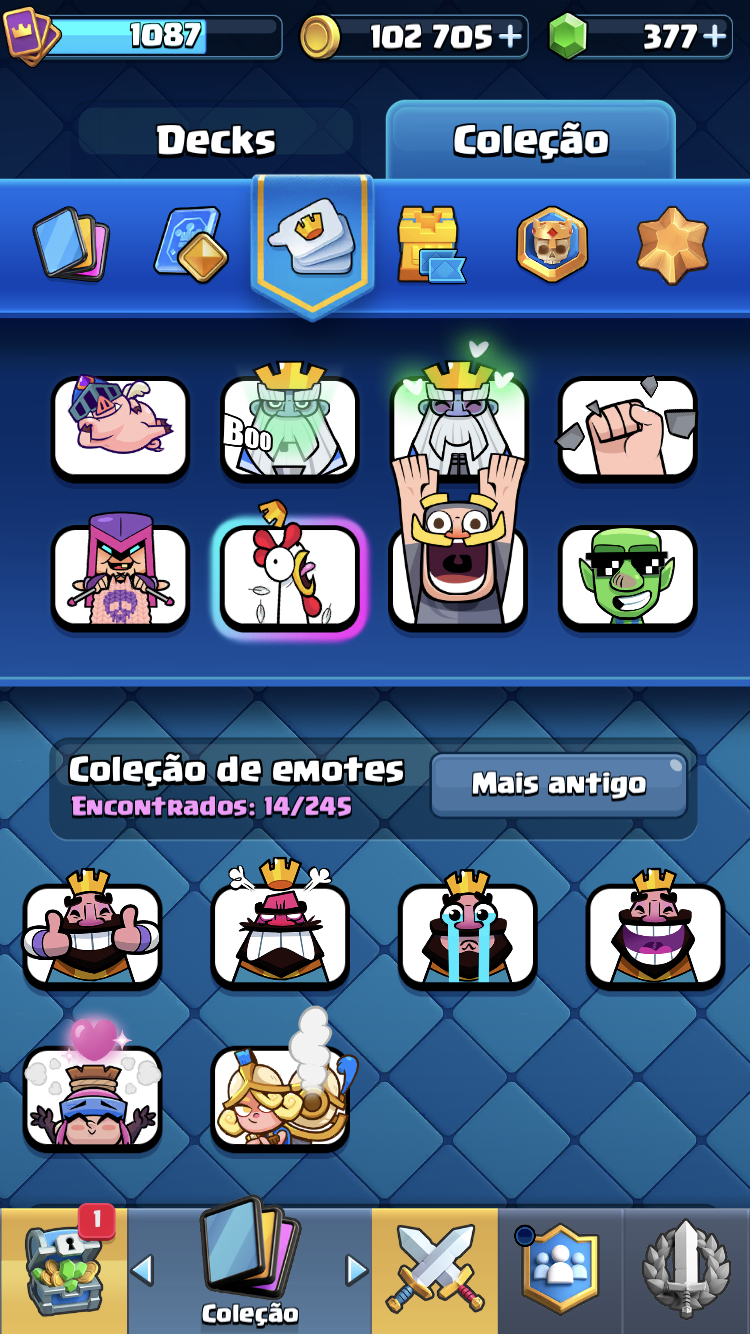 CONTA DE CLASH ROYALE ARENA 15|CUSTO BENEFÍCIO