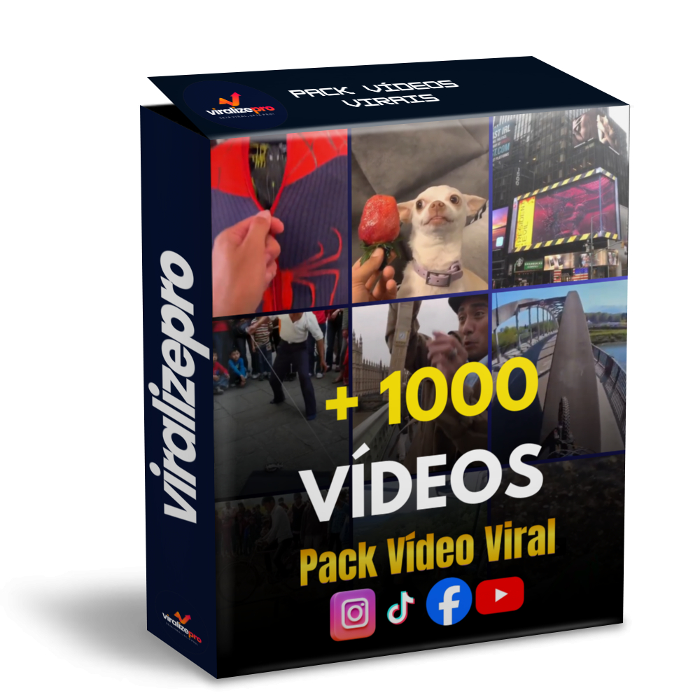 [ENTREGA AUTOMÁTICA] PACK 1.000 VÍDEOS VIRAIS TIKTOK REELS SHORTS