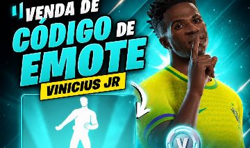 Codigo " baila " Vini Jr. EMOTE EXCLUSIVO