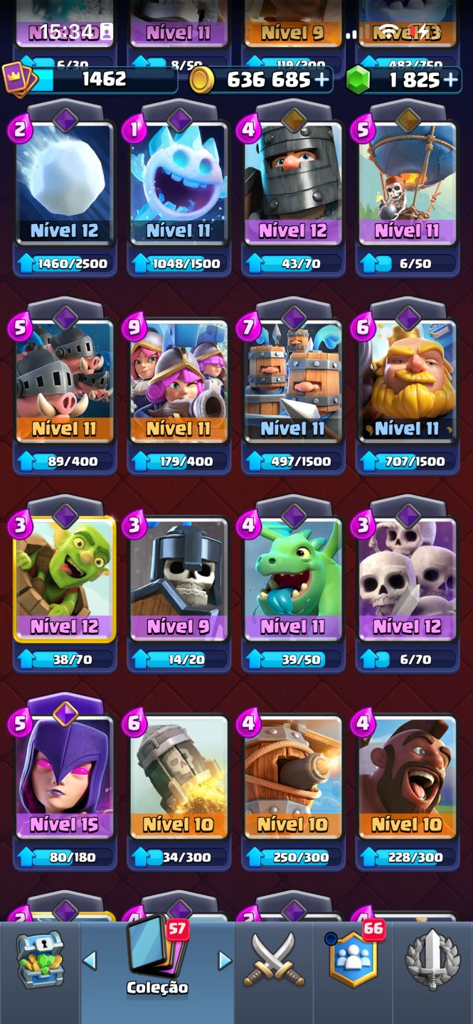 Conta Clash Royale 10k trofeus