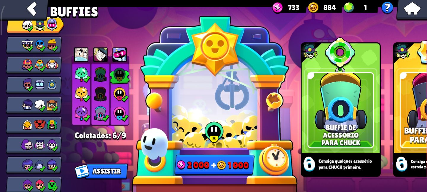 Conta BRAWL STARS 76K