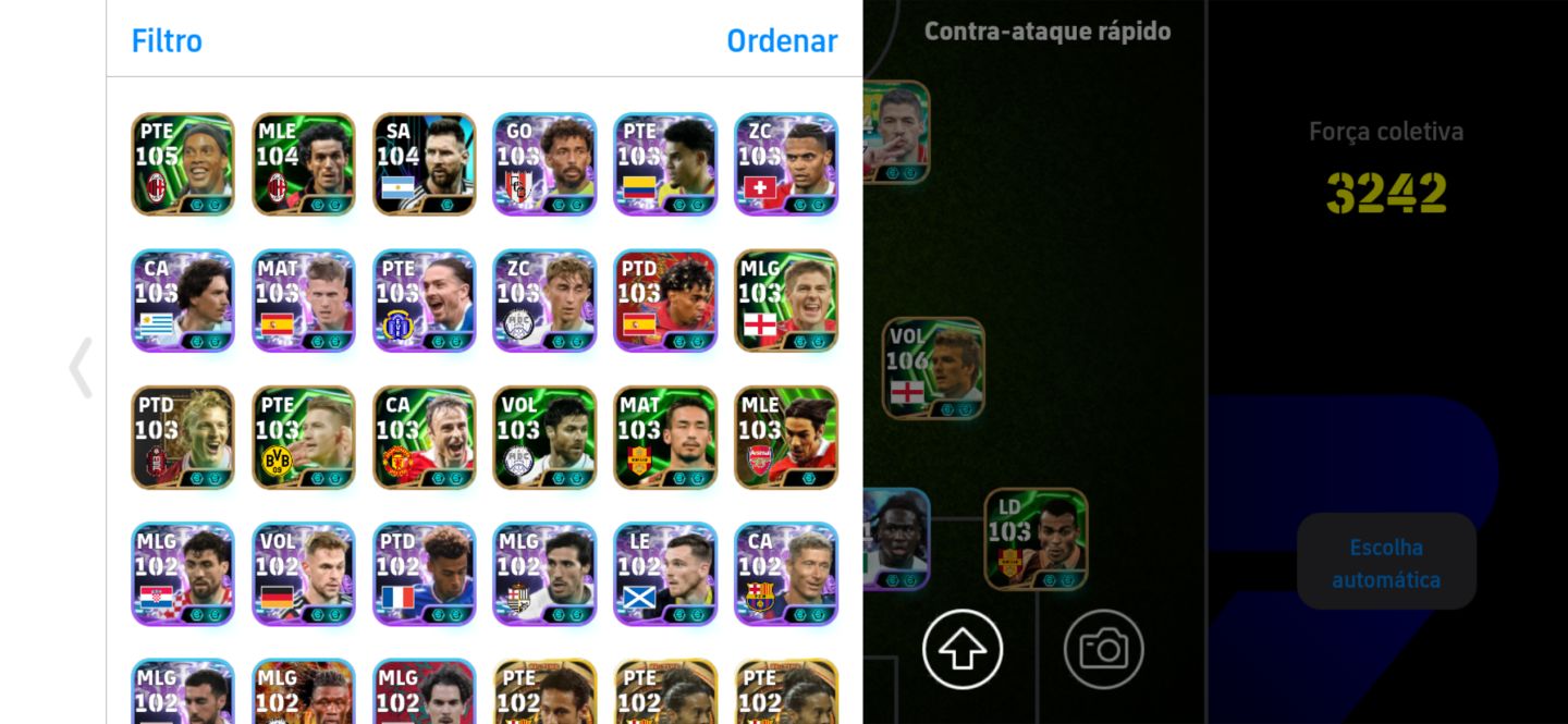CONTA EFOOTBOL TOP