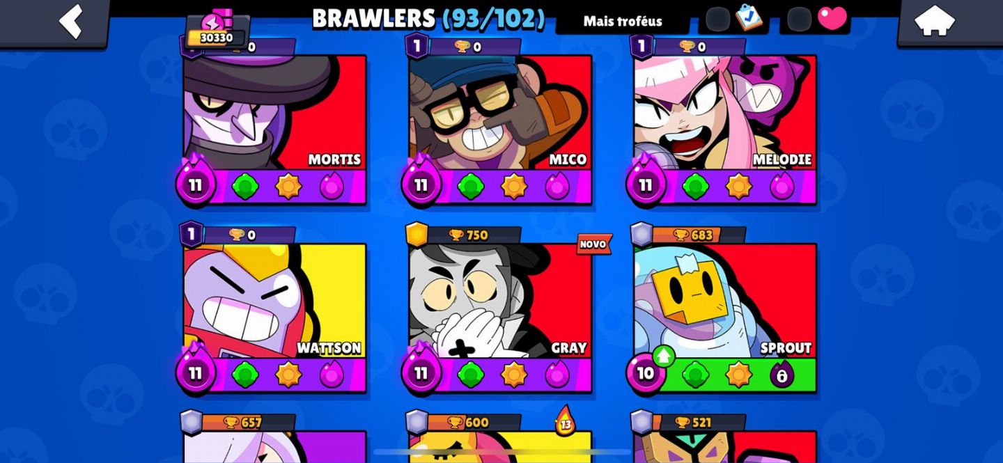CONTA CLASH ROYALE RARA E MUITO FORTE 11.9K TROFÉUS/ 2 EM 1