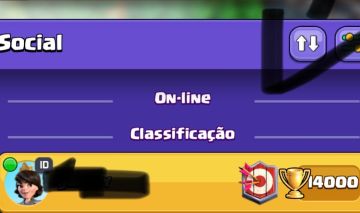 CONTA CLASH ROYALE 14K DE TROFEUS
