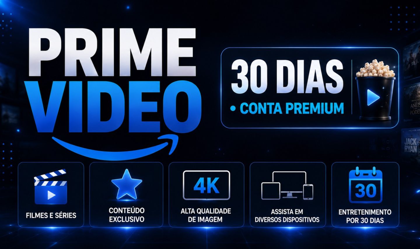 PRIME VIDEO - 30 DIAS