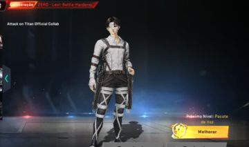 Conta de blood striker a venda com skin do Levi parceria e várias skins de armas