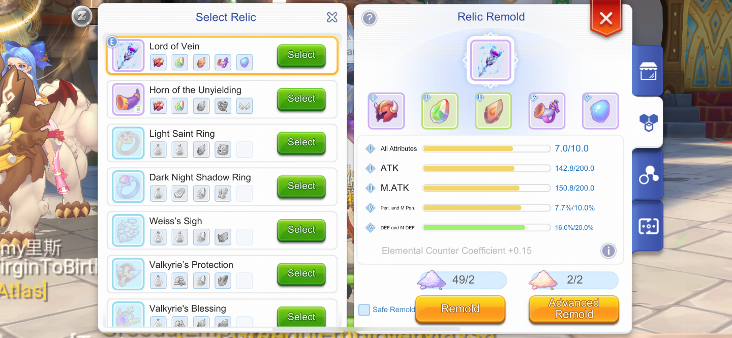 Conta Ragnarok Eternal Love com Moonlight Card