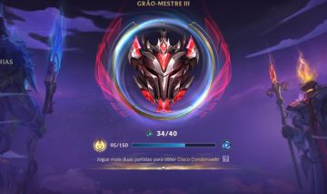 Conta Wild Rift Grão Mestre