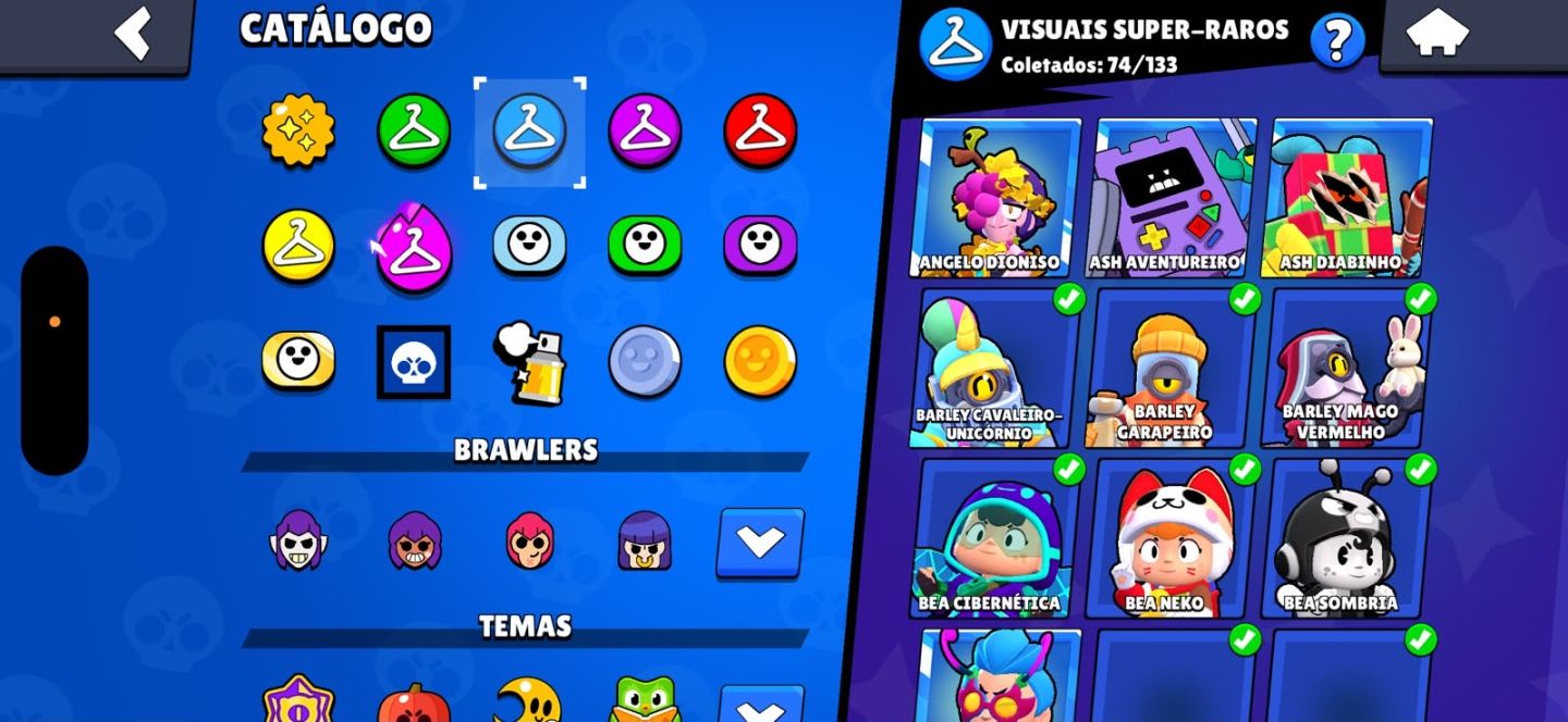 CONTA DE BRAWL STARS COMPLETINHA