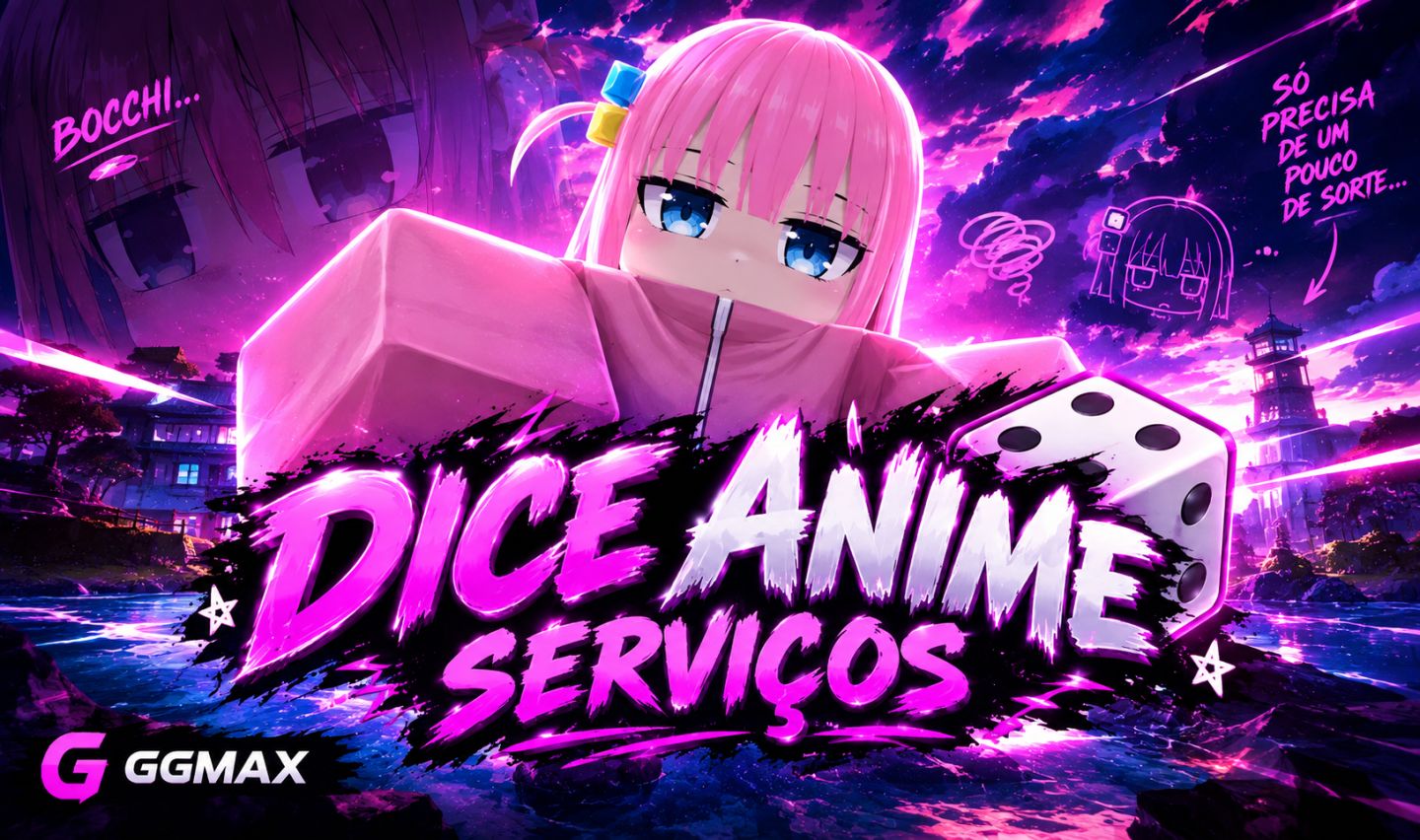 Serviços Dice anime, farms AFk