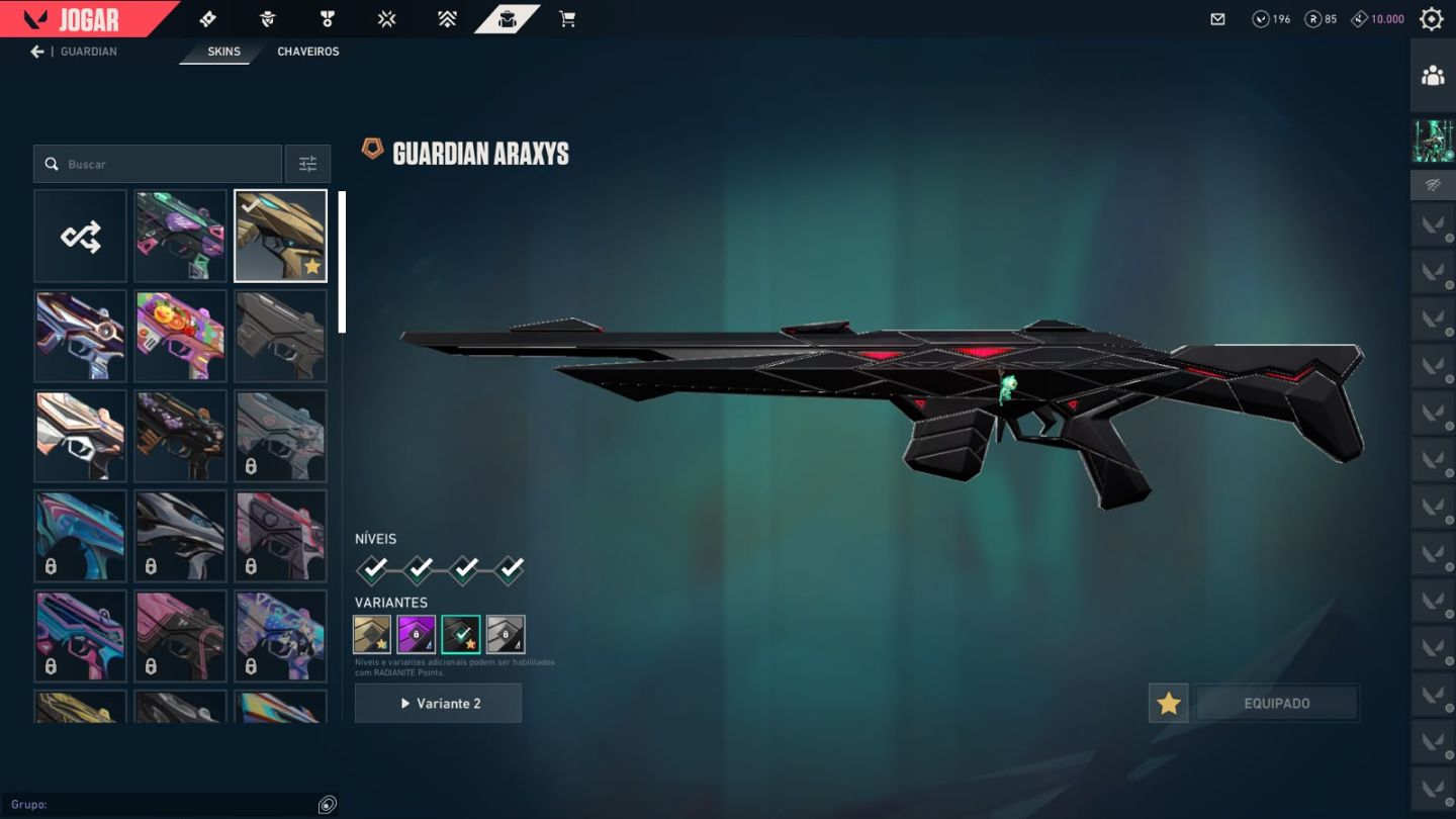 CONTA VALORANT | R$ 2.000 GASTOS | TODOS OS AGENTES |