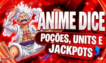 (PROMOÇÃO!) ANIME DICE | DADO DE ANIME | UNIDADES | RERROLS | POÇÕES | JACK POTS