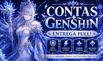 CONTAS GENSHIN IMPACT COM OS MELHORES PREÇOS!