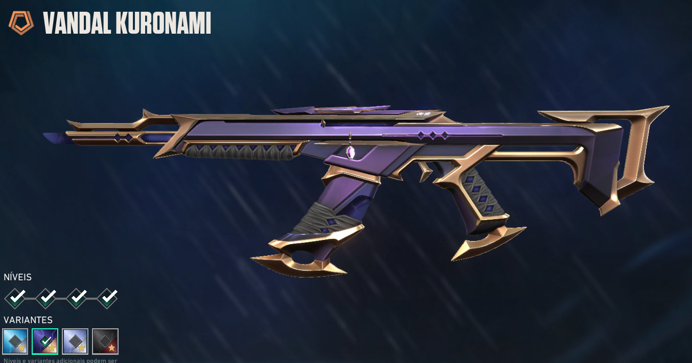 CONTA VALORANT VANDAL KURONAMI PRA SAIR HOJE!!
