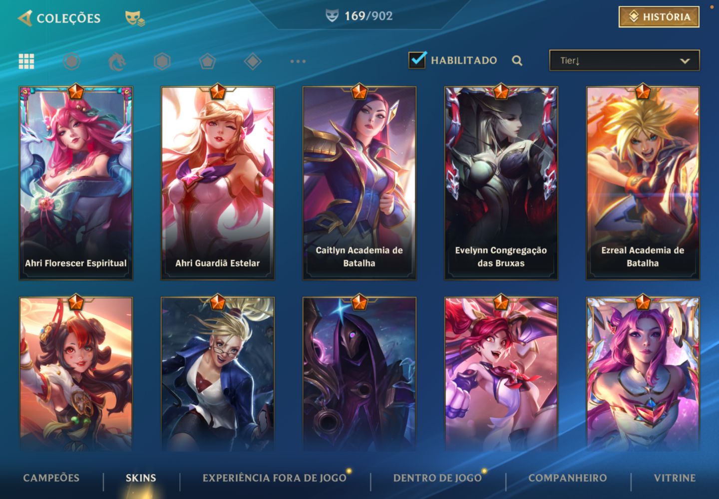 Conta Wild Rift Main sup/mid fadinha com bordas + conta lol Ahri lenda ascendida
