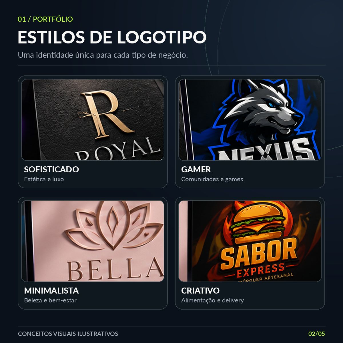 CRIAÇÃO DE LOGO PROFISSIONAL | IDENTIDADE VISUAL PERSONALIZADA | DESIGN PREMIUM