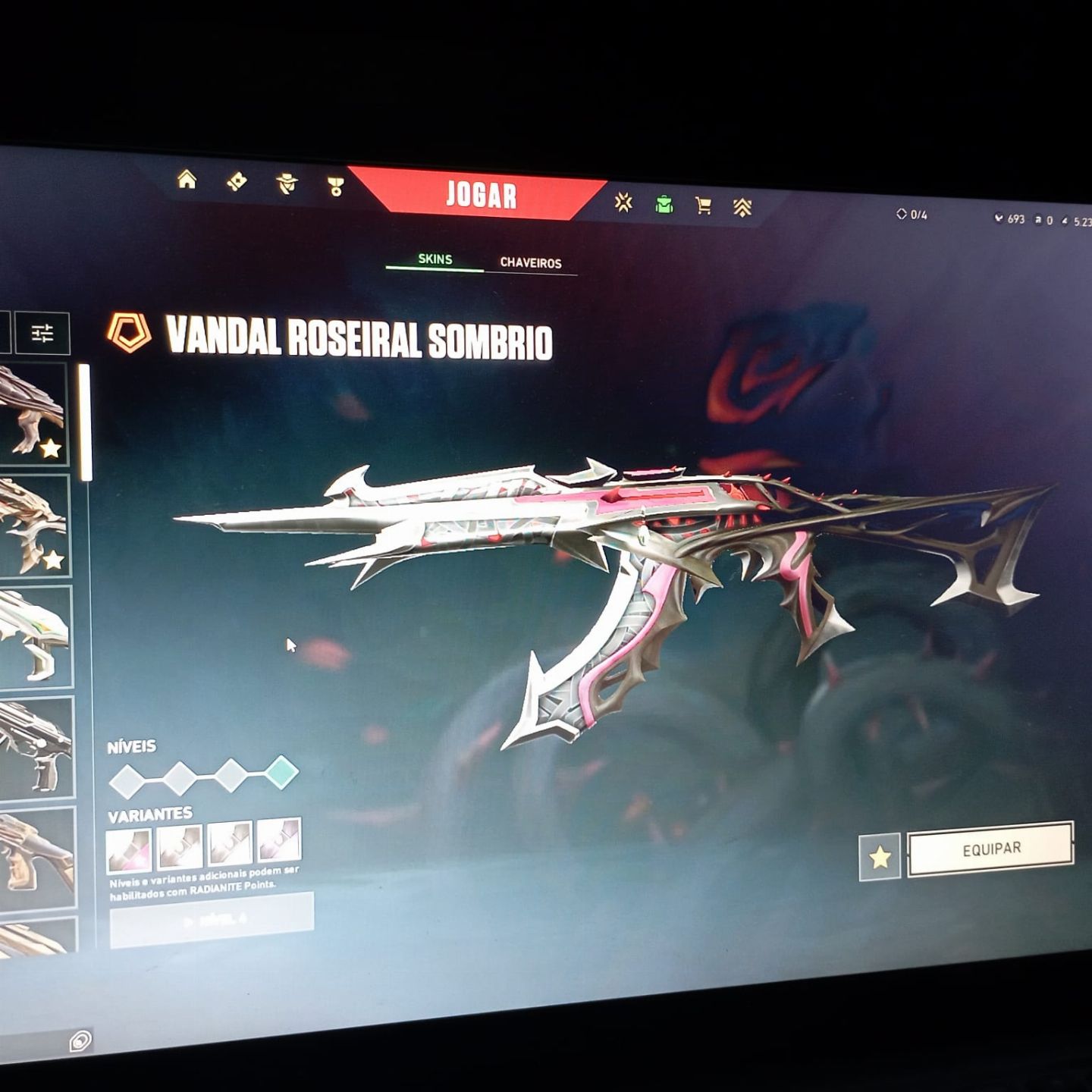 Conta de vava level 291
