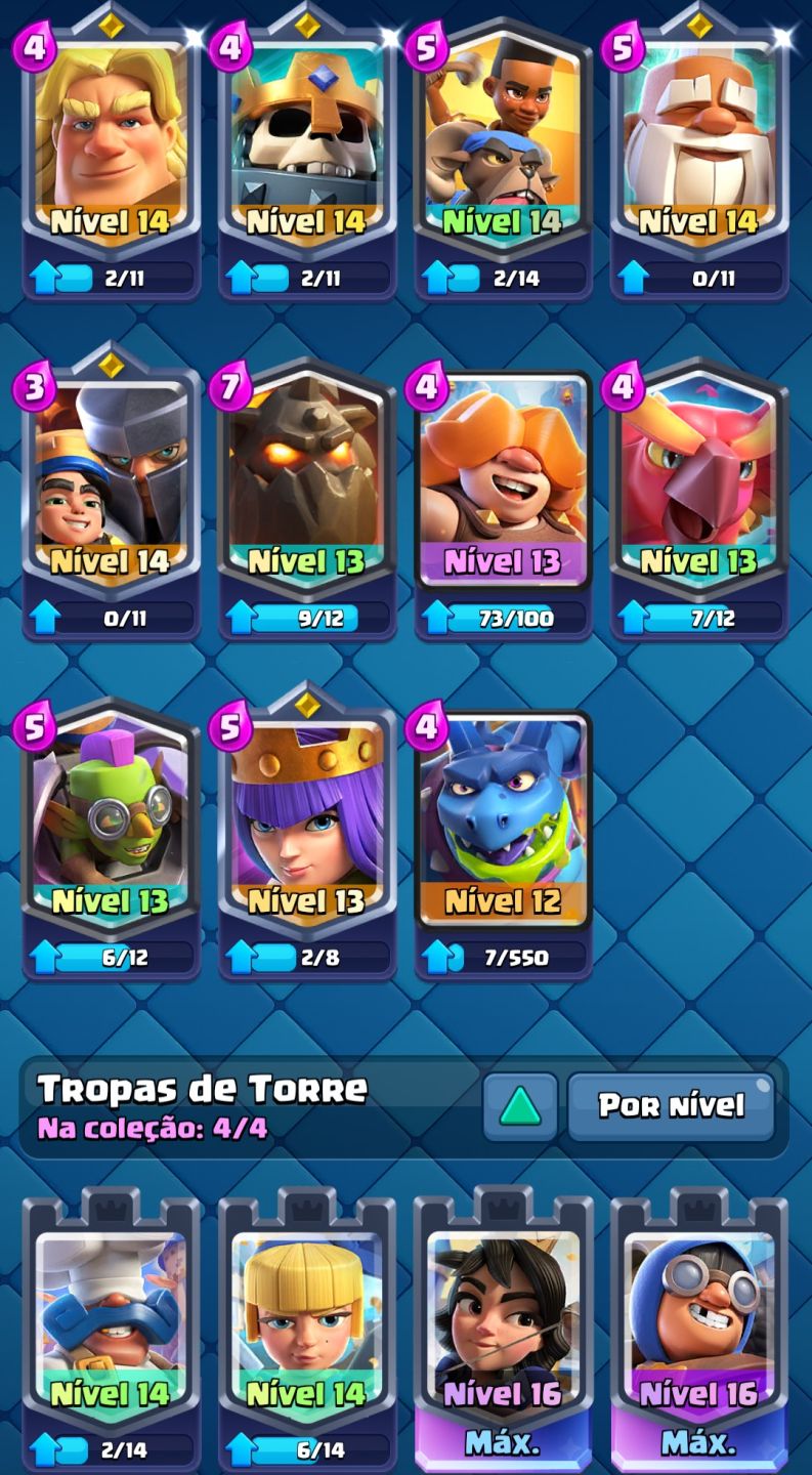 [CONTA CLASH ROYALE 8 ANOS NÍVEL VETERANA]
