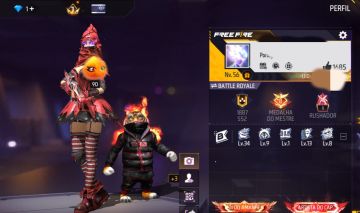 Conta Free Fire Baratinha