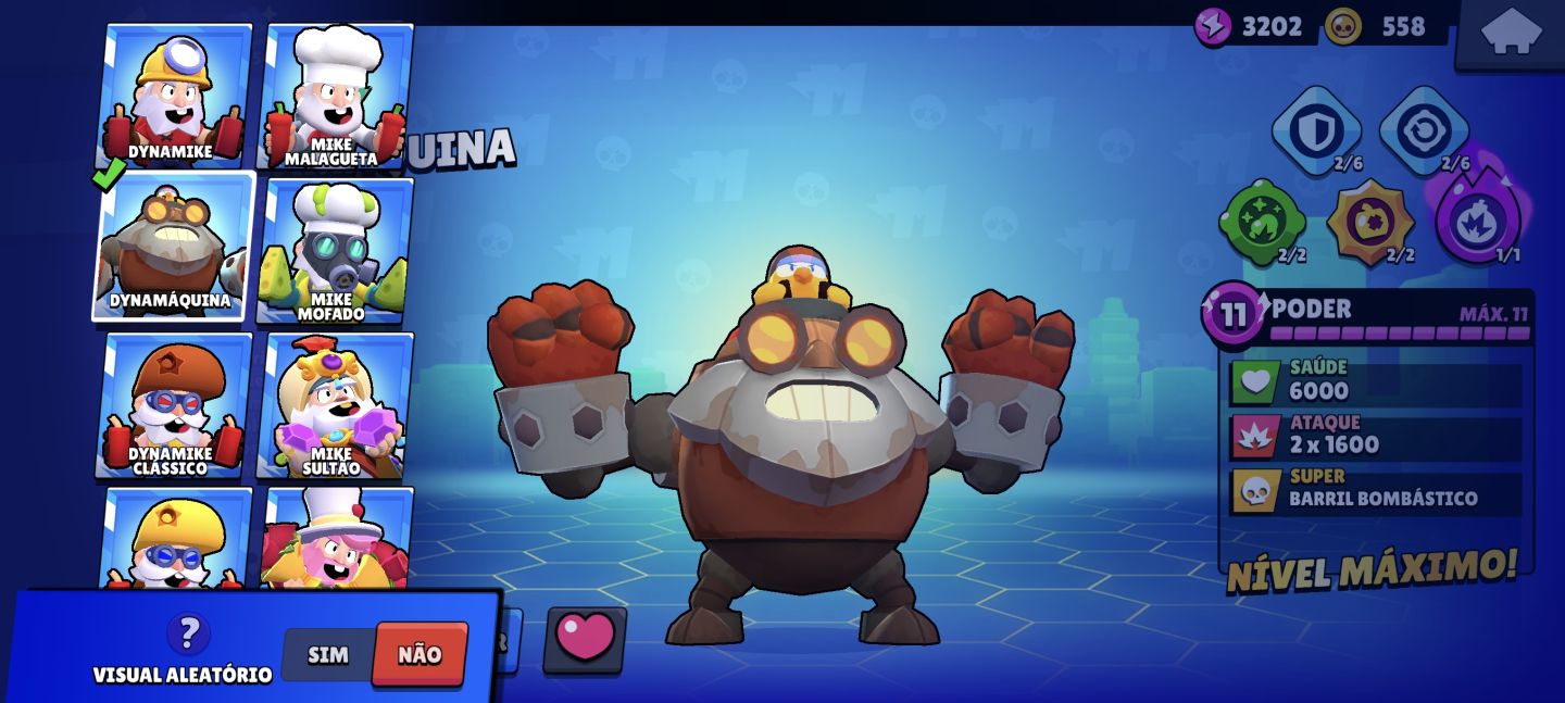 CONTA BRABA DE BRAWL STARS 70K TROFÉU, TODOS BRAWLERS