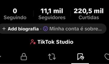 Conta TIKTOK SHOP, 11K Seguidores ATIVO