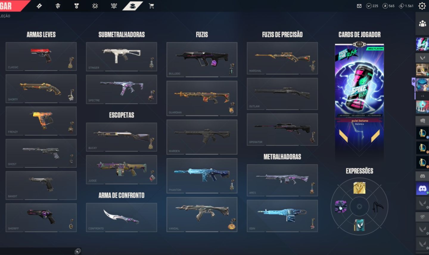 CONTA RIOT 2014 | LOL 151 SKINS LVL 295 + VALORANT 49 SKINS LVL 102 |