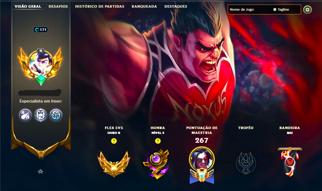 LENDÁRIA DARIUS MESTRE DA ENTERRADA + [QUASE 150 SKINS HABILITADAS] + TROCA NICK