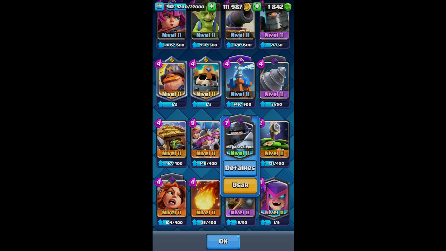 Conta de clash com 9000k muito bom e preço a ser negociavel so vem!!!!