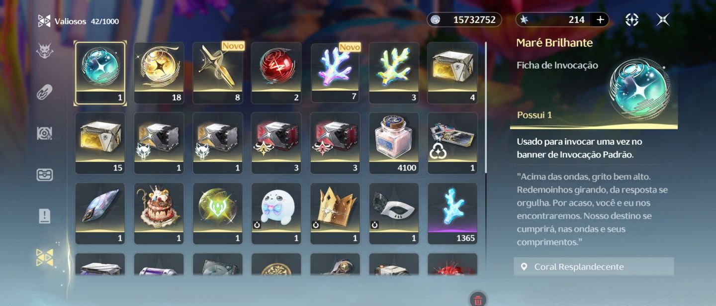Conta Wuwa - Augusta S0r1 + Iuno + Shorekeeper S2r1