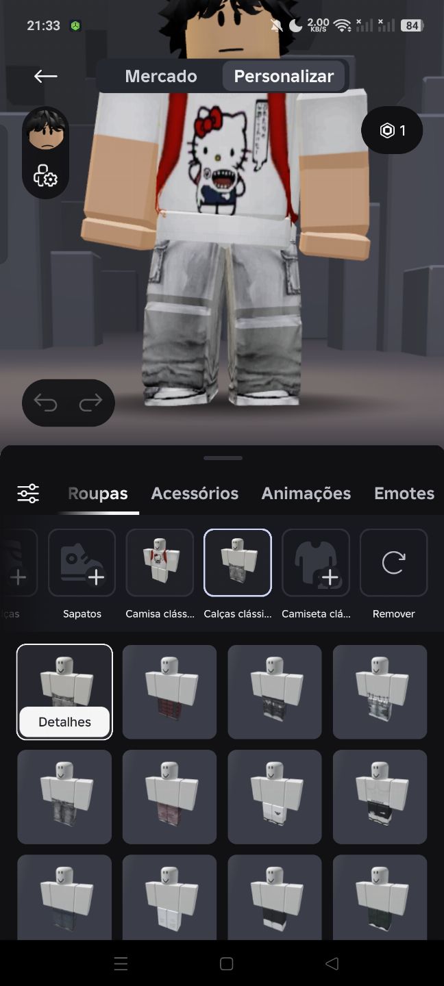 CONTA DE ROBLOX COM VÁRIAS GAMEPASSES E SKIN PARA BRAINROT