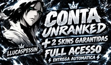 CONTA LEAGUE OF LEGENDS - UNRANKED - FULL ACESSO - LEVEL E SKINS DESCRITOS