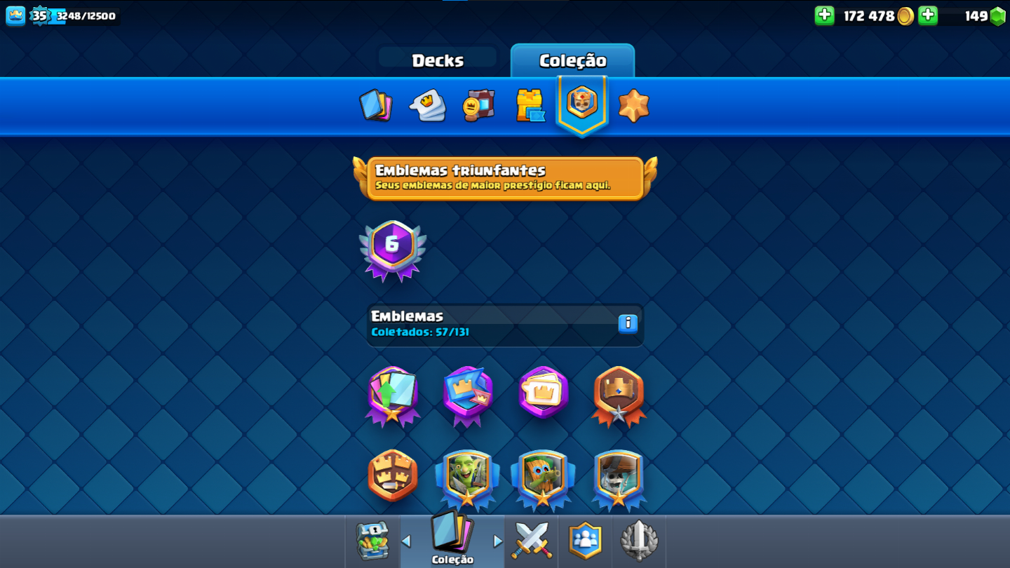 (PROMOÇÃO IMPERDIVEL 7 DIAS) CONTA CLASH ROYALE + BRAWL STARS