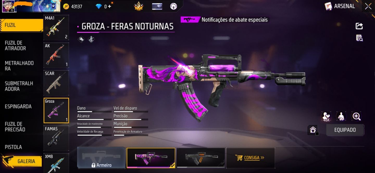 CONTA FREE FIRE COM CONJUNTO METAMORFOSE | SKIN DO BRASIL | CAMISA DO MÉXICO