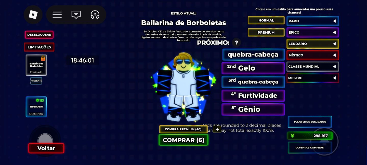 Blue lock rivals conta master class melhor preço do mercado