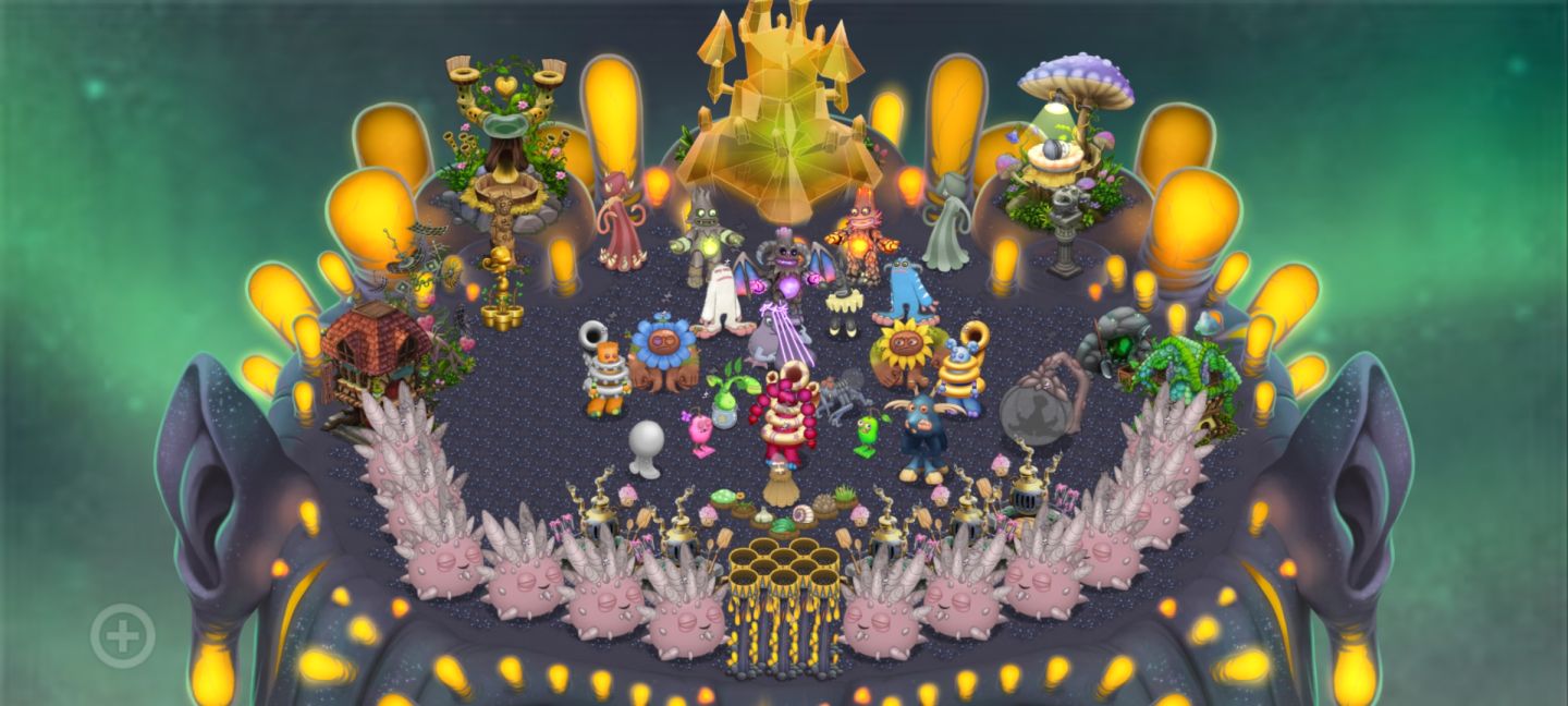 My singing monsters - Lvl 62 focada em farm gold / Diamond