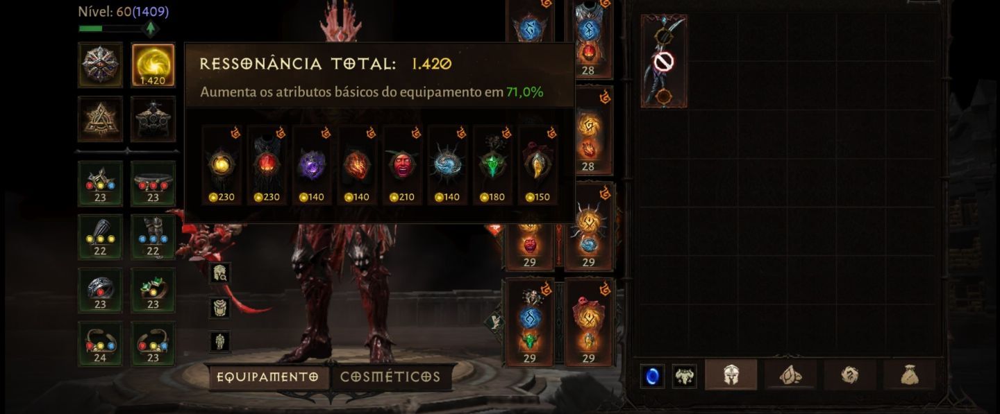 [50% OFF ] CONTA DIABLO IMMORTAL | 1.6K RESSONÂNCIA | 100% F2P