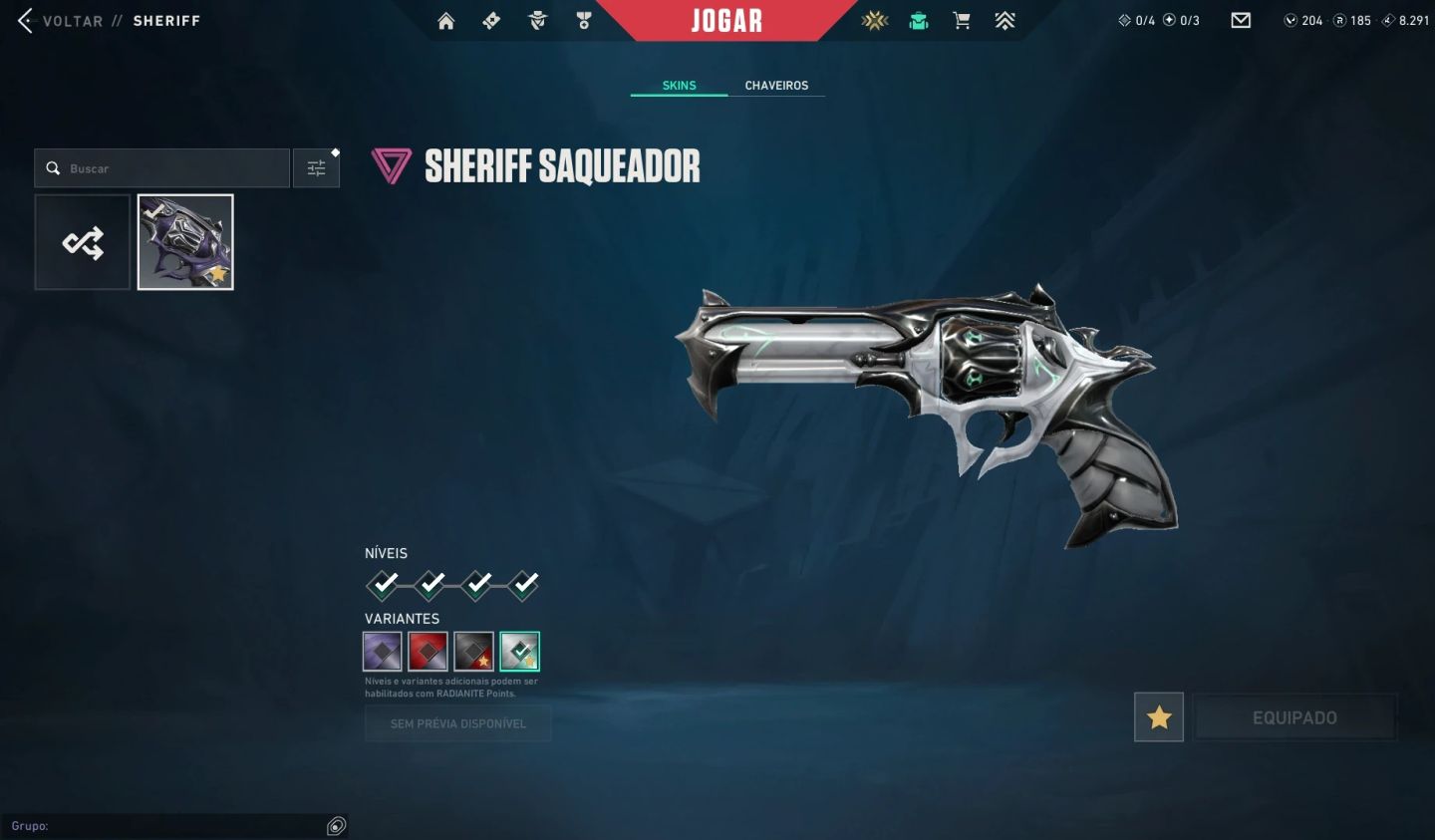 Conta Valorant Com XenoCaçador E Outras Skins