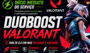 ELOJOB - DUOBOOST - PROMOÇÃO VALORANT!!!